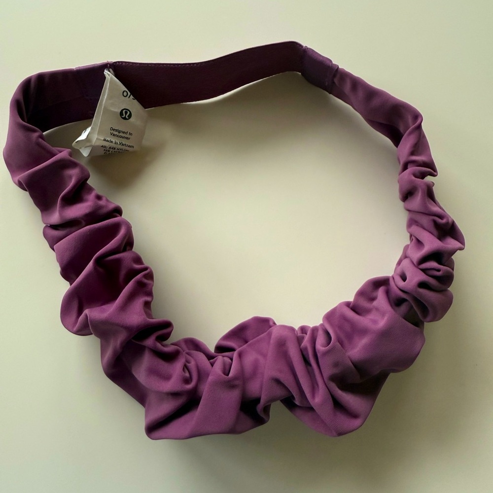 Purple Lululemon headband